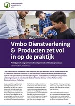 Inspiratieartikel - Vmbo Dienstverlening & Product zet vol in op de praktijk